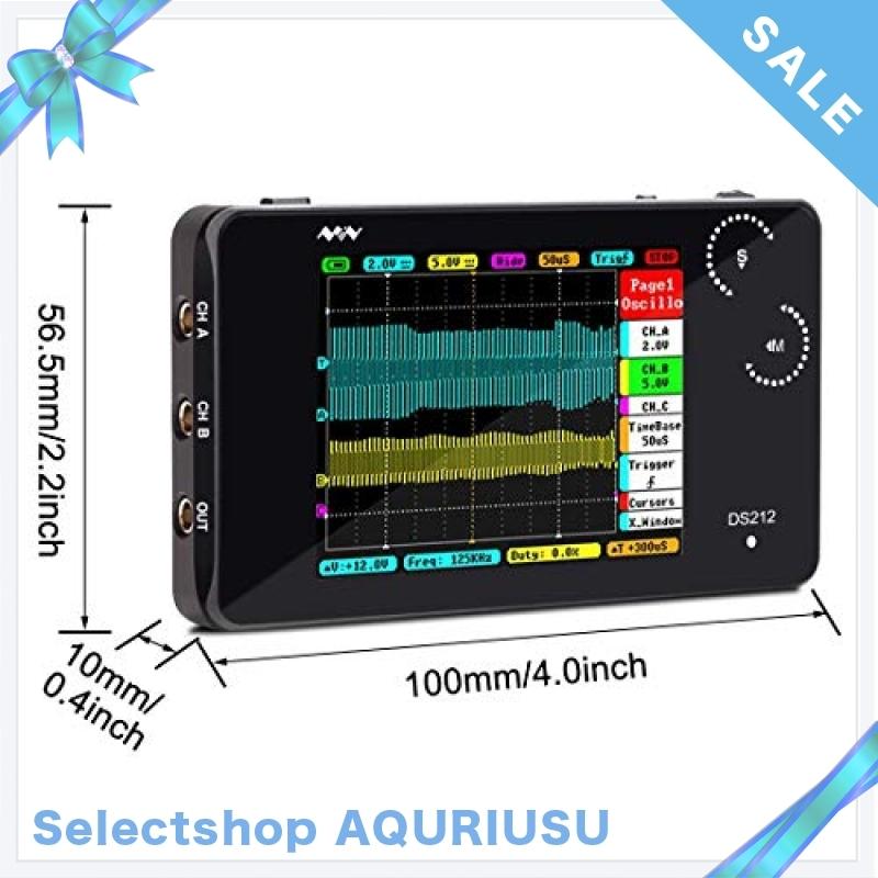 爆安プライス Signstek Ds212 ミニキッ ポケットサイズ デジタル オシロスコープ Usbインターフェイス タッチパネル操作 ストレー 驚きの安さ Www Muslimaidusa Org