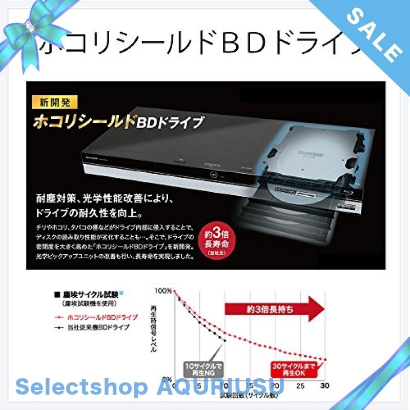 シャープ AQUOS ブルーレイレコーダー 500GB 1チューナー BD-NS520 :vdp278614:Selectshop AQURIUSU  通販 