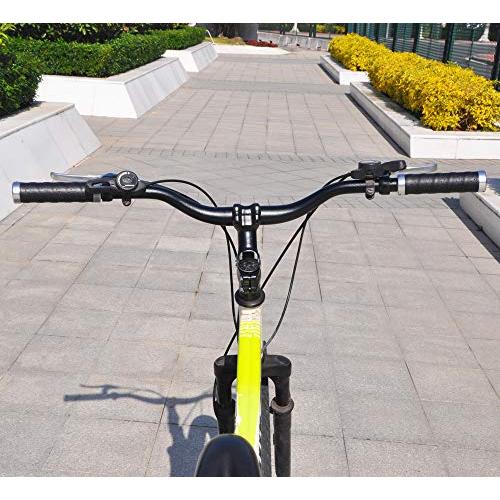 UPANBIKE サイクリング マウンテンバイク 自転車 ハンドルバー 31.8mm 700mm ライザーバー ハンドル (ブラック)｜ggf1-store｜05