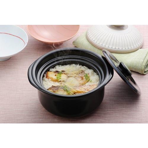 萬古焼　銀峯陶器　菊花　ごはん土鍋 (粉引, ２合炊き)｜ggf1-store｜03