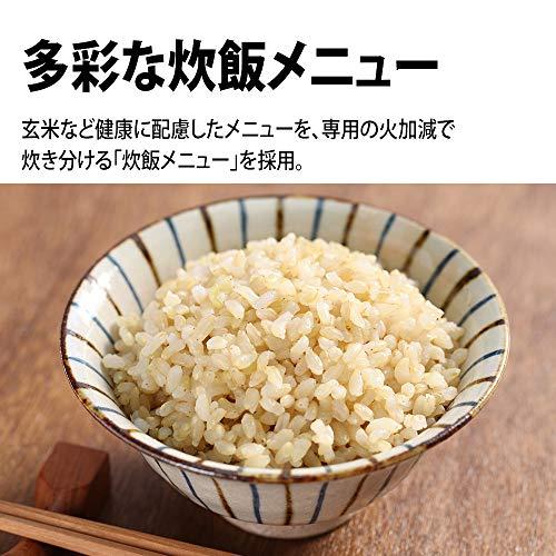 シャープ 炊飯器 3合 一人暮らし マイコン パン調理機能 ホワイト KSCF05BW KS-CF05B-W｜ggf1-store｜04