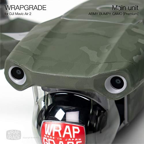 WRAPGRADE for Mavic Air 2 スキンシール (アーミーバンピーカモ)｜ggf1-store｜05