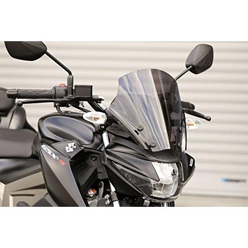 キジマ (kijima)バイク バイクパーツ スクリーン メーターバイザー スモーク GSX-S125 SUZUKI 305-475｜ggf1-store｜02