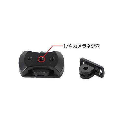 REC-MOUNTS バーマウント GoPro ウェアラブルカメラ ビデオカメラ向け バイク 自転車などの ハンドルバーに 28.6/31.8mm用 REC-B21-GPCNKW-318｜ggf1-store｜02