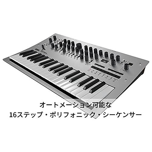 KORG 4ボイス ポリフォニック アナログ シンセサイザー minilogue ミニローグ 37鍵 16ステップシーケンサー オシロスコープ搭載 アダプター付属｜ggf1-store｜03