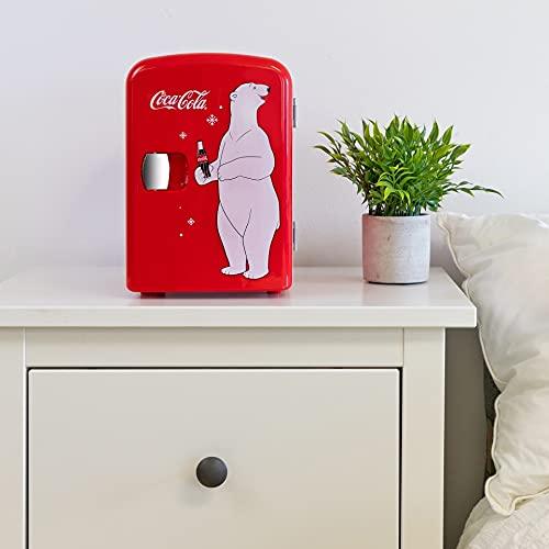 Coca Cola コカコーラKWC4パーソナル冷蔵庫、赤｜ggf1-store｜03