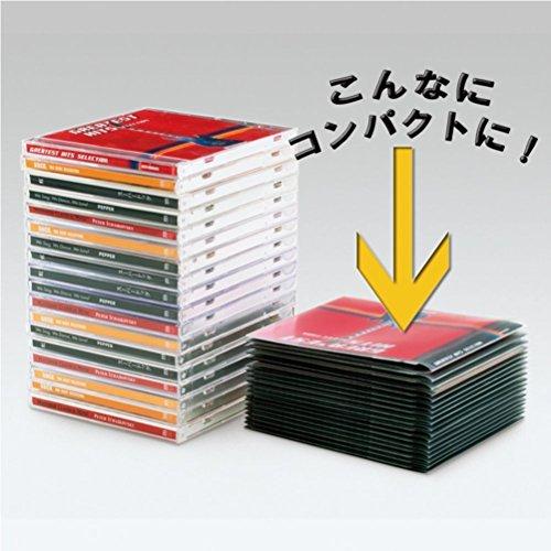 コクヨ CD/DVDケース メディアパス 1枚収容 100枚 黒 EDC-CME1-100D｜ggf1-store｜03