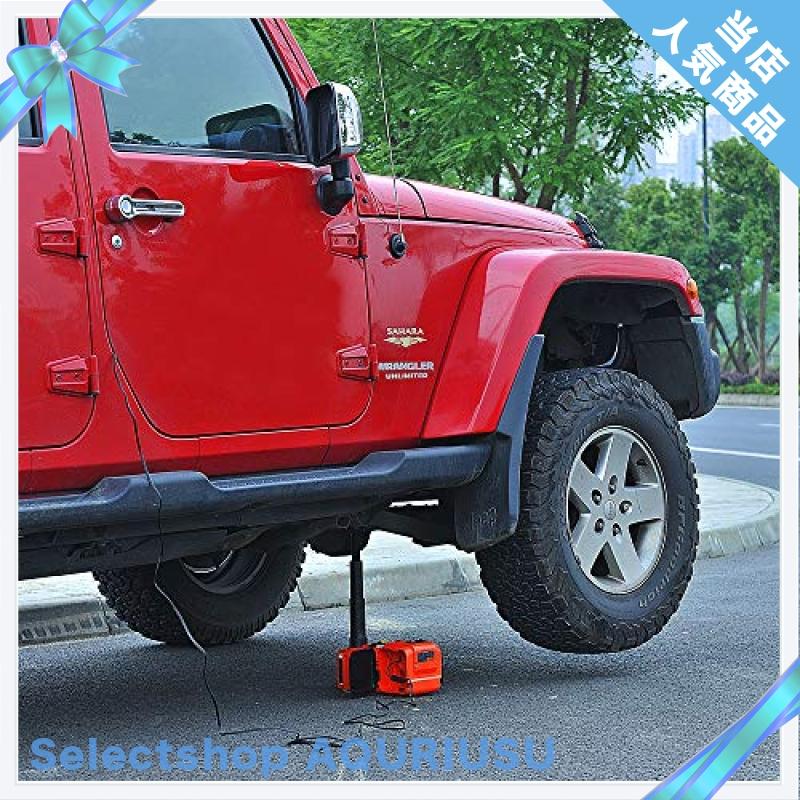 E-HEELP 電動ジャッキ 5T 12V インパクトレンチ付き車用ジャッキ