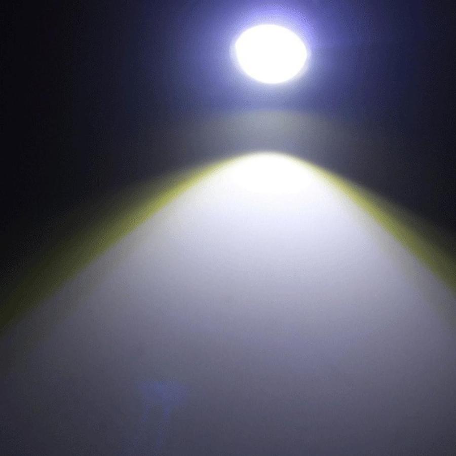 イーグルアイ 10個セット デイライト Led スポットライト 車 防水 汎用 防水 18mm ホワイト発光 固定タイプ 丸型 牛目 Goo0048 Googoogooヤフーショップ 通販 Yahoo ショッピング
