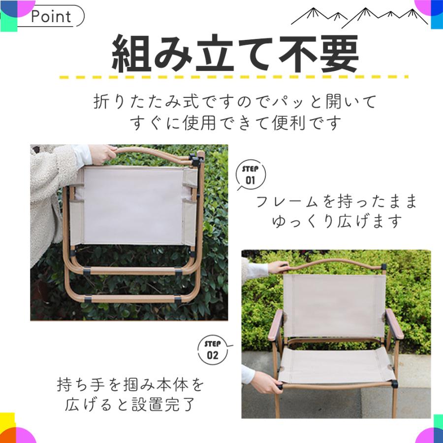アウトドアチェア 折りたたみ 軽量 ローチェア 室内 コンパクト