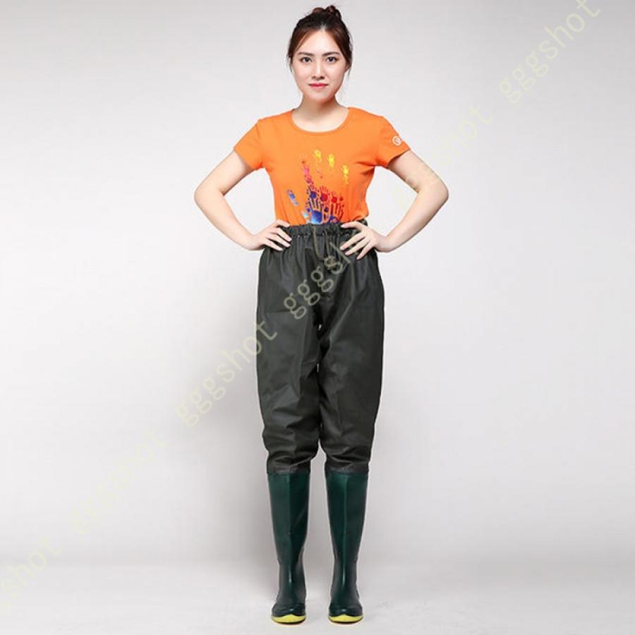 当店限定販売 ウェーダー Pvcウェーダー チェスト 胴付き長靴 釣り用スーツ ウエーダーブーツ 防水 厚手 サイズ選択可 大きいサイズ 防水ズボン レディース 渓流 海 田植え Materialworldblog Com