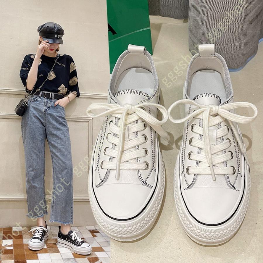 買い安い キャンバスシューズ レディース ローカット おしゃれ かわいい スニーカー フラット 学生 軽量 ラウンドトゥ レースアップ ウォーキングシューズ 通学 通勤 直売値下 Ismailimmobilier Com