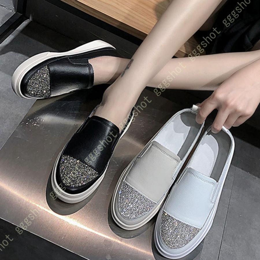 21年激安 グリッター 厚底スニーカー スリッポン レディース シューズ サイドゴア おしゃれ 可愛い キラキラ コンフォート 黒 スニーカー カジュアル ローカット 軽量 Commerces Boutique