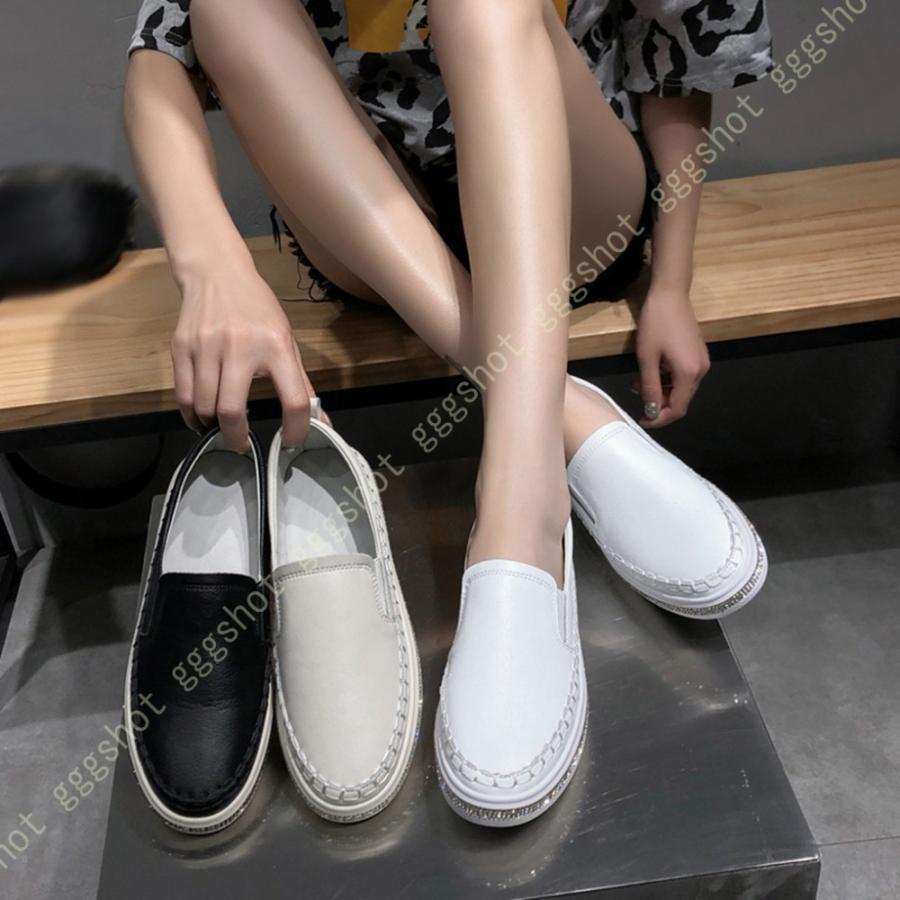 スニーカー スリッポン レディース 厚底 美脚 ビジュー キラキラ ローカット フラット 柔らかい カジュアル おしゃれ カジュアルシューズ 黒 大きいサイズ 最大 オフ