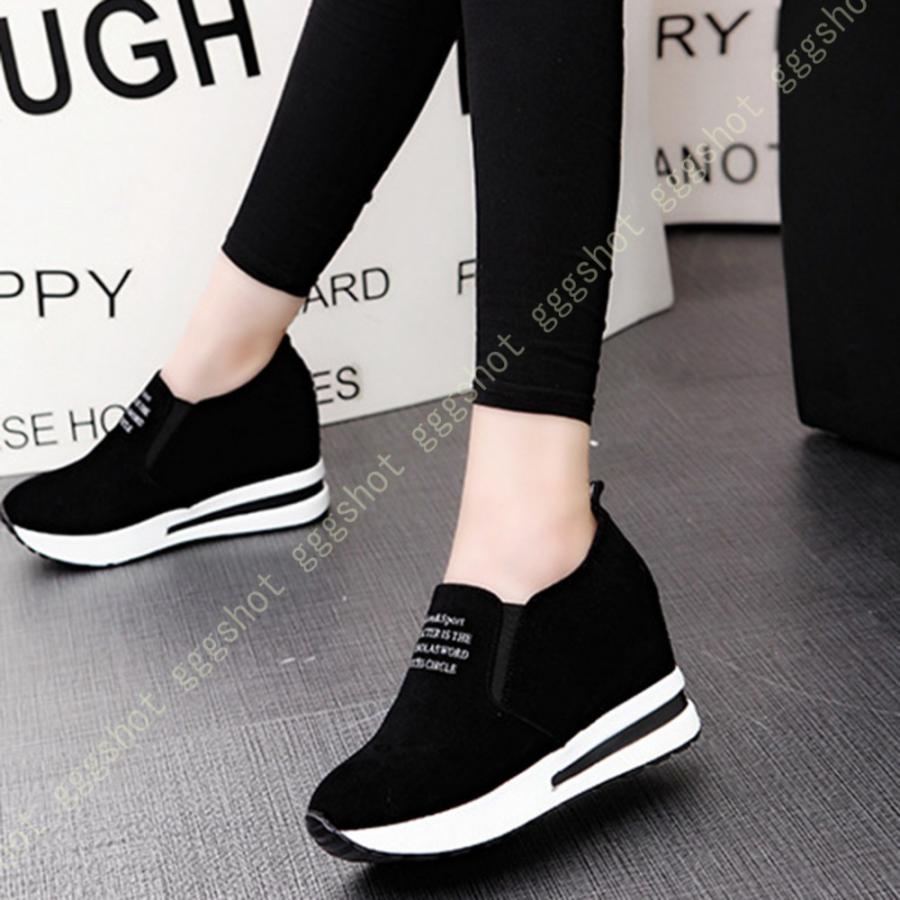 スニーカー 厚底 くつ ぺたんこ インヒール シューズ スポーツ スリッポン フラット ランニングシューズ レディース レディースシューズ 秋 美脚 軽量 靴 人気新品入荷 レディース