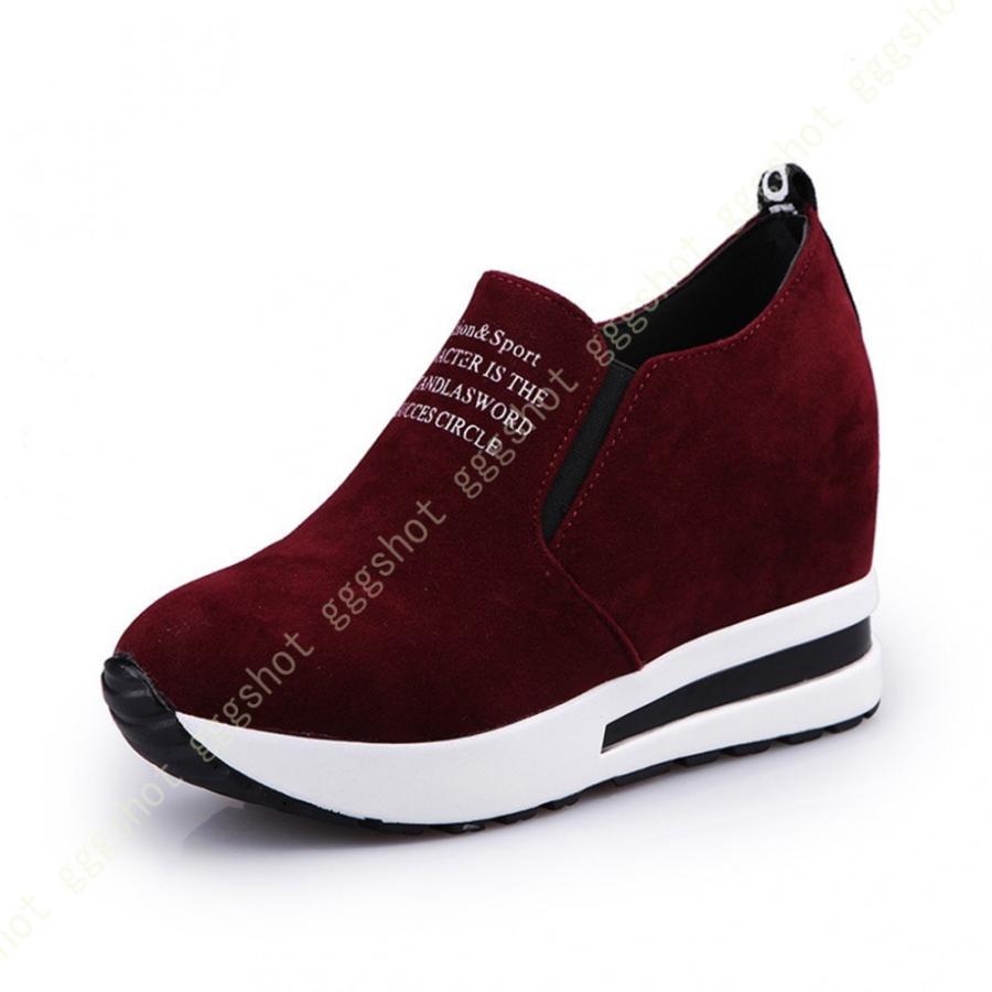 新品 送料無料 スニーカー 厚底 レディース 靴 シューズ ランニングシューズ 軽量 インヒール スポーツ スリッポン ぺたんこ くつ 美脚 レディースシューズ フラット 秋 Coppelia Evenement Fr