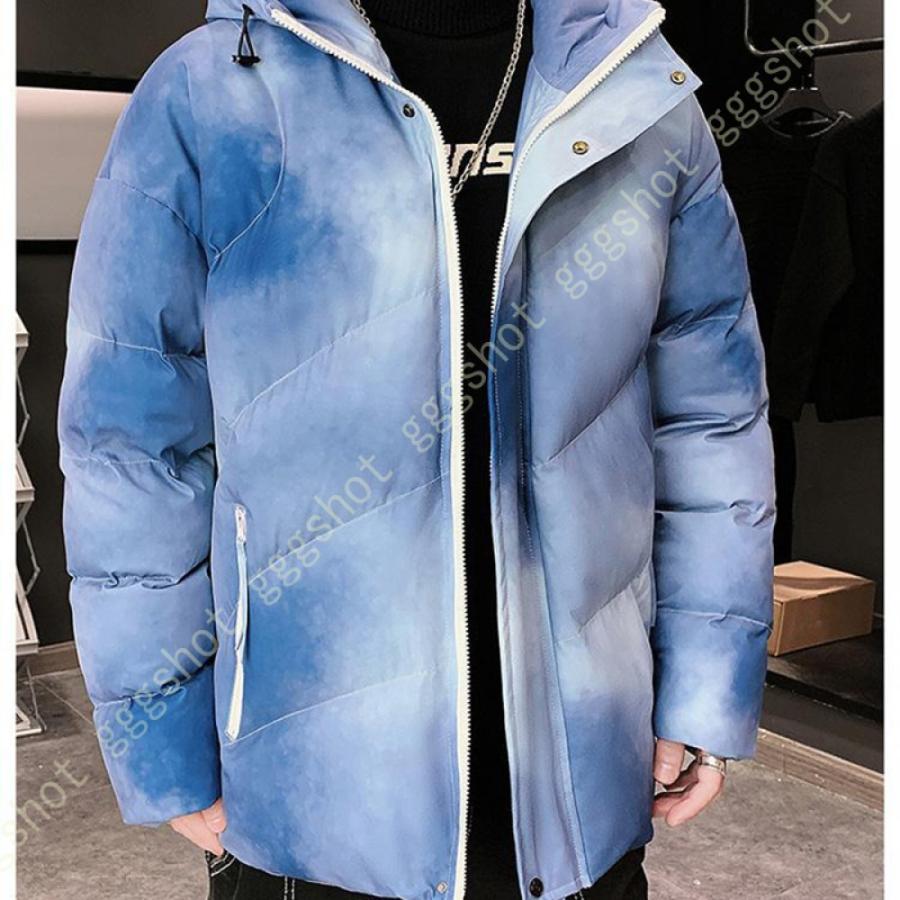 人気ブランドの新作 中綿ダウンジャケット メンズ ジャンパー パーカー 防寒着 冬服 上着 アウター ハーフ丈 カジュアル 冬用 おしゃれ ファッション ジュニア ジップアップ ダウンコート カラー 青色 ブルー Acrd Com Au
