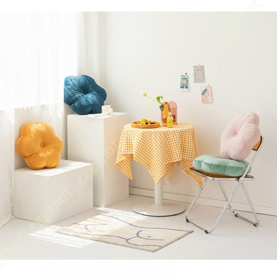 クッション 丸型 座布団 丸椅子クッション 低反発 花型 チェアパッド 椅子用 円形クッション ダイニングチェア フロアクッション クッション 洗える 通気性 1aw 3gj W71u3 Gggshot 通販 Yahoo ショッピング