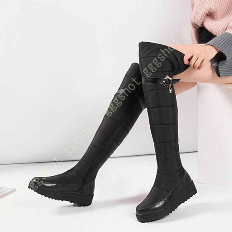 楽天 冬用雪靴 暖かく保つ 厚底 ニーハイブーツ 大きいサイズ レディース ジョッキーブーツ スノーブーツ 長靴 大きいサイズ レディース ジョッキーブーツ スノーブーツ 長靴 柔らか 通学 通勤 防寒 コスプレ 歩きやすい 安定感 ブーツ Www Affaires Sociales Gouv Cg