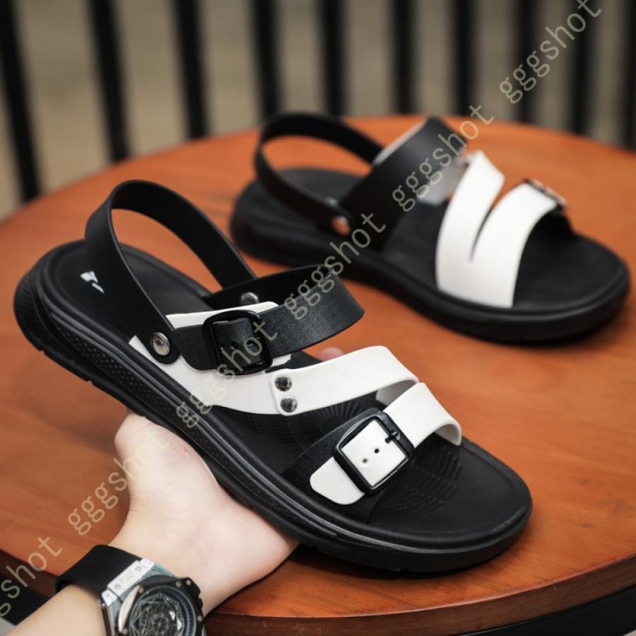 サンダル メンズ おしゃれ レザー サンダル 大きいサイズ 夏 黒 白 靴 バックストラップ レザーサンダル シューズ くつ 大人 紳士靴 スポーツ スリッパ 2way Rg1aw3oxom Www Liquidworks Com Br