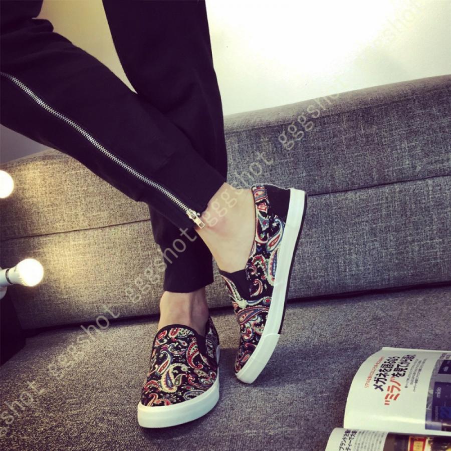 デッキシューズ メンズ ビジネスシューズ ローカット 小さいサイズ 花柄 軽量 大きなサイズ スリップオン カジュアルシューズ フォーマル ユニフォーム 旅行靴 素敵でユニークな