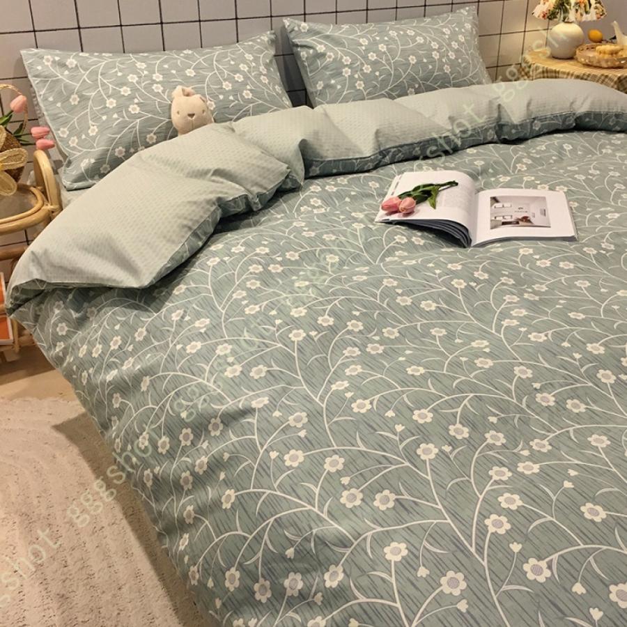 返品 交換対象商品 吸湿 保温 かわいい おしゃれ 植物柄 セット セミダブル 4点セット 可愛い布団カバー 1 8m 和式 速乾 ベッド用品 寝具 カバーセット 枕カバー 掛け布団カバー 掛け布団カバー カラー カラー 17 Populationmalawi Org