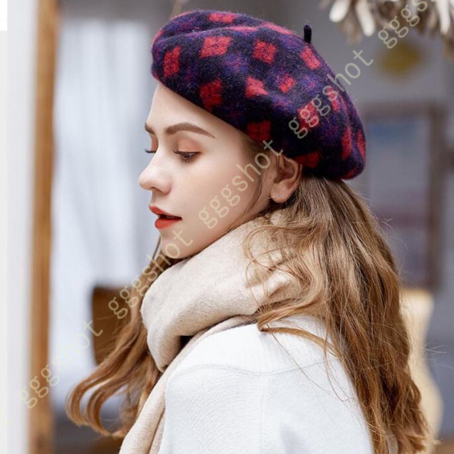 ベレー レディース ベレー帽 帽子 チェック柄 女優帽 秋冬用 フェルト 画家帽 キャスケット 小顔効果 くま 耳 可愛い ロリータ おしゃれ 森ガール 6et Db0 Nxj18 Gggshot 通販 Yahoo ショッピング