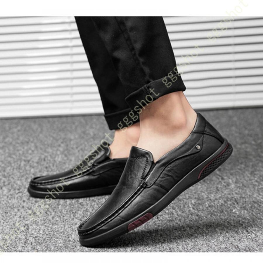 殿堂 防滑 メンズ ローファー スリッポン ビジネスシューズ 春秋 防滑 メンズ ローファー スリッポン ビジネスシューズ 春秋 革靴 男性 カジュアルシューズ スリップオン カジュアル ドライビングシューズ デッキシューズ シューズ Caalin Com