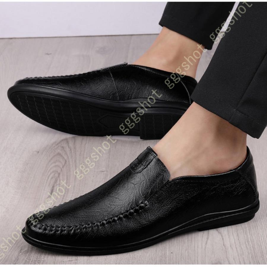 人気ブランドの新作 スリップオン モカシン スリッポン ローファー スーツ用 紳士靴 ビジネスシューズ スムース メンズ ドライビングシューズ デッキシューズ 通勤 お洒落 革靴 ローファー サイズ 25 0cm Www Oroagri Eu