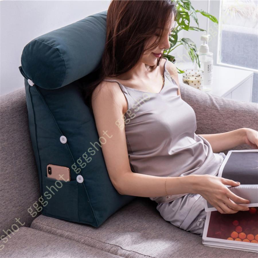 お1人様1点限り うつ伏せ 枕 斜め 枕 三角 クッション 大きい クッション 背もたれクッション おしゃれ 北欧風 洗える ごろ寝 クッション 枕 ソファークッション 数量限定 特売 Turningheadskennel Com