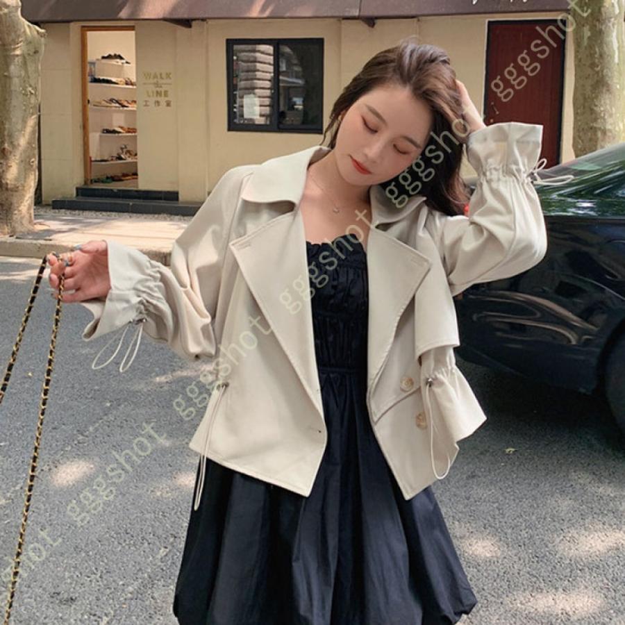 経典ブランド スプリングコート レディース トレンチコート ゆったり オールシーズン対応 大きいサイズ ショート 洗える 花粉対策 春 撥水 通勤 オフィス 普段着 パーティー トレンチコート サイズ S Raffles Mn