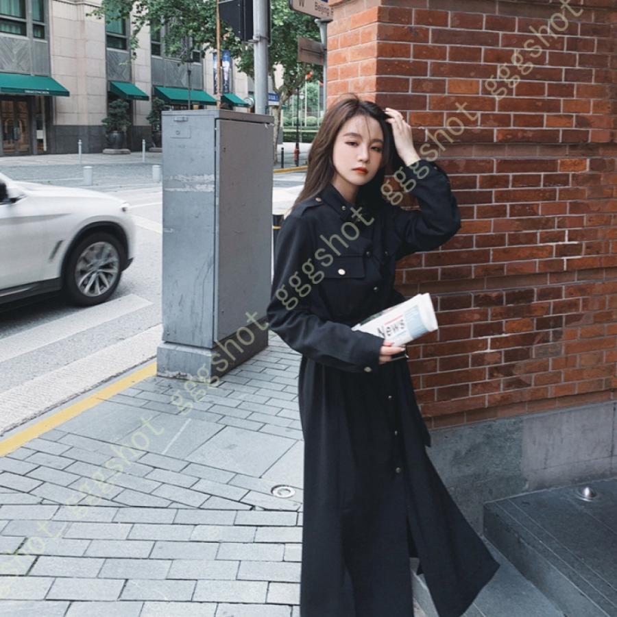 気質アップ コート ロング 春服 春 レディース ファッション レディース 30代 トレンチコート Aライン ロングコート レディース トレンチコート アウター 40代 軽い トレンチコート カラー グリーン Labfuturo Cos Ufrj Br