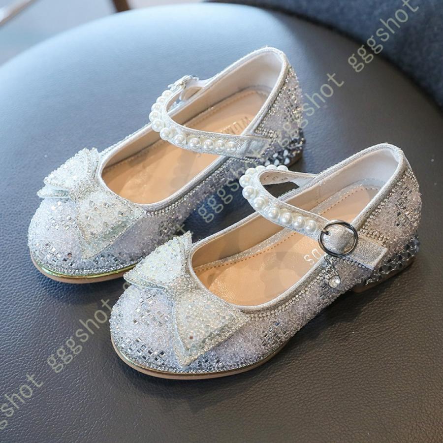レビューで送料無料 靴 子供 ガールズ シューズ フォーマル靴 キラキラ 可愛いリボン飾り 女の子パンプス ドレス 女の子 キッズ ドレスシューズ ピアノ発表会 結婚式 演奏会 フォーマルシューズ カラー シャンパン色 Captains Agency