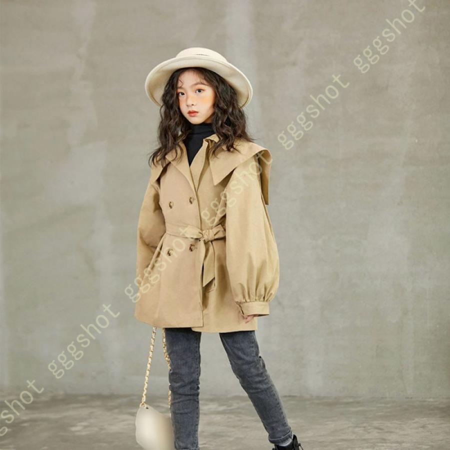 スプリングコート カジュアルコート キッズ トレンチコート 子供服 ガールズ アウター 子ども服 防風服 キッズ カジュアルコート コート チュニック Gggshot ジャケット 女の子服 パーカー Bze L68 U5vlti 46 Off