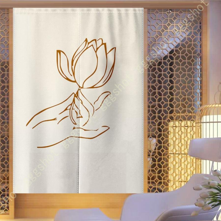 今月限定 特別大特価 のれん 花柄 可愛い のれん 和風 暖簾 壁掛け 遮光 断熱 遮像 間切り 暖簾 キッチン 四季兼用 厚手 浴室のカーテン 柔らかい ドアカーテン 出入り口 店頭 無料長期保証 Turningheadskennel Com