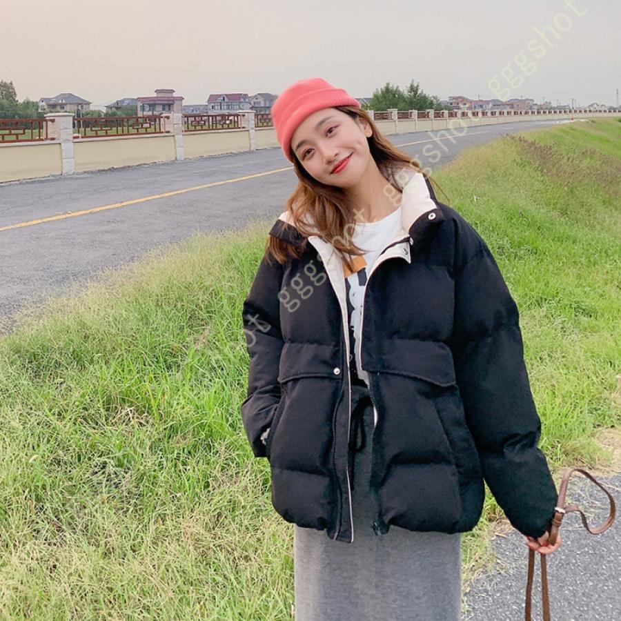 人気 厚手 女 オーバーサイズ スタンドカラー ポケット付き ロングコート ダウンジャケット冬コート レディース 防風 学生服 お洒落 コーディネート ゆったり 防寒 ダウンコート カラー コーヒー色 Www Quantumbytestore Com