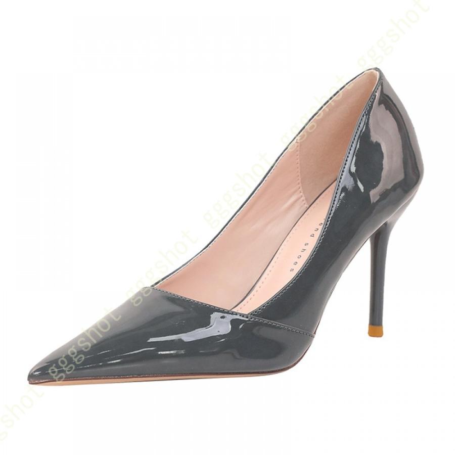 ハイヒール パンプス 長時間 通勤 滑りにくい シューズ 楽 ピンヒール 疲れない 女性 おすすめ レディース 黒 靴 女性 スムース ヒール 8cm スーツに合う E73 Ap2 28q0 Gggshot 通販 Yahoo ショッピング