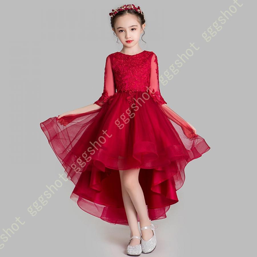 最適な材料 キッズ 女の子 子供服 演奏会音楽会 フラワーガール 子供ドレス 子ども コンクール お祝い日 結婚式 発表会 160cm 150 140 130 1 110 フォーマル トレーン サイズ 150 Pathwaysfl Org
