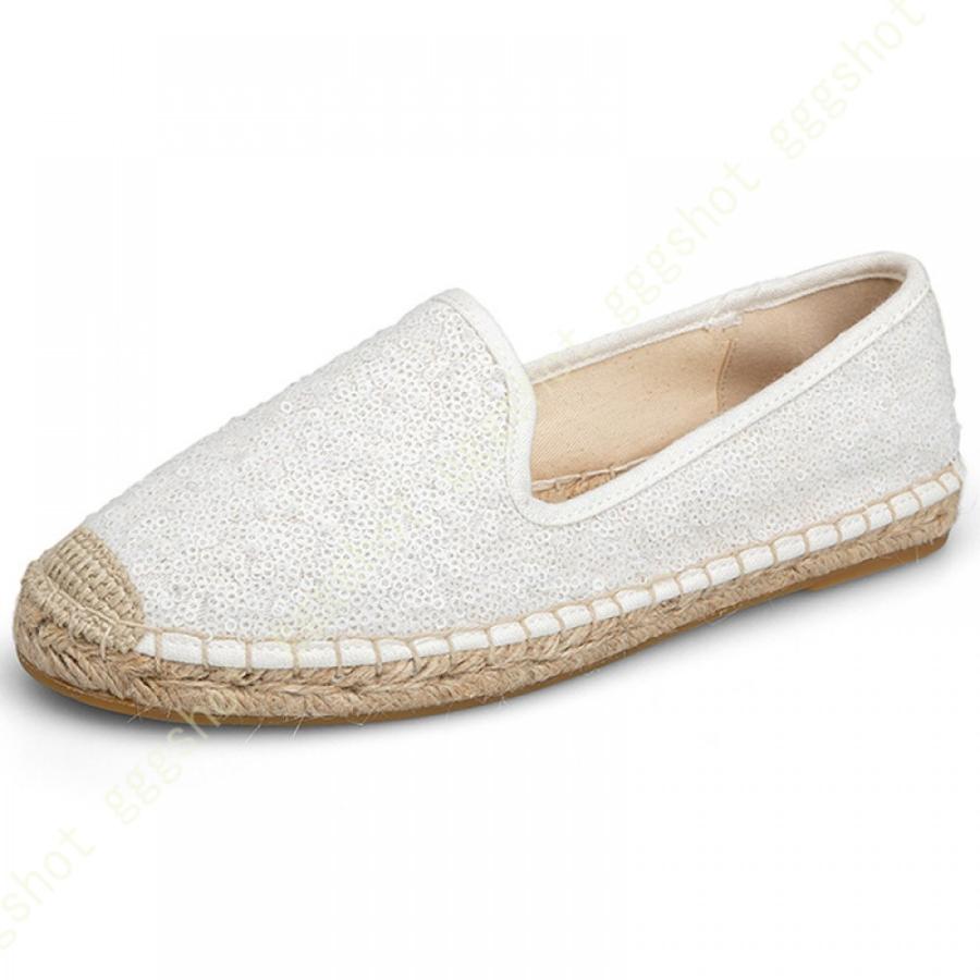 22年最新海外 レディース スリッポン エスパドリーユ 軽量 ジュート巻き フラットシューズ ぺたんこ靴 履きやすい 疲れない 歩きやすい ローファー モカシン 通気性抜群 エスパドリーユ サイズ 22 0cm Www Fattoriabacio Com