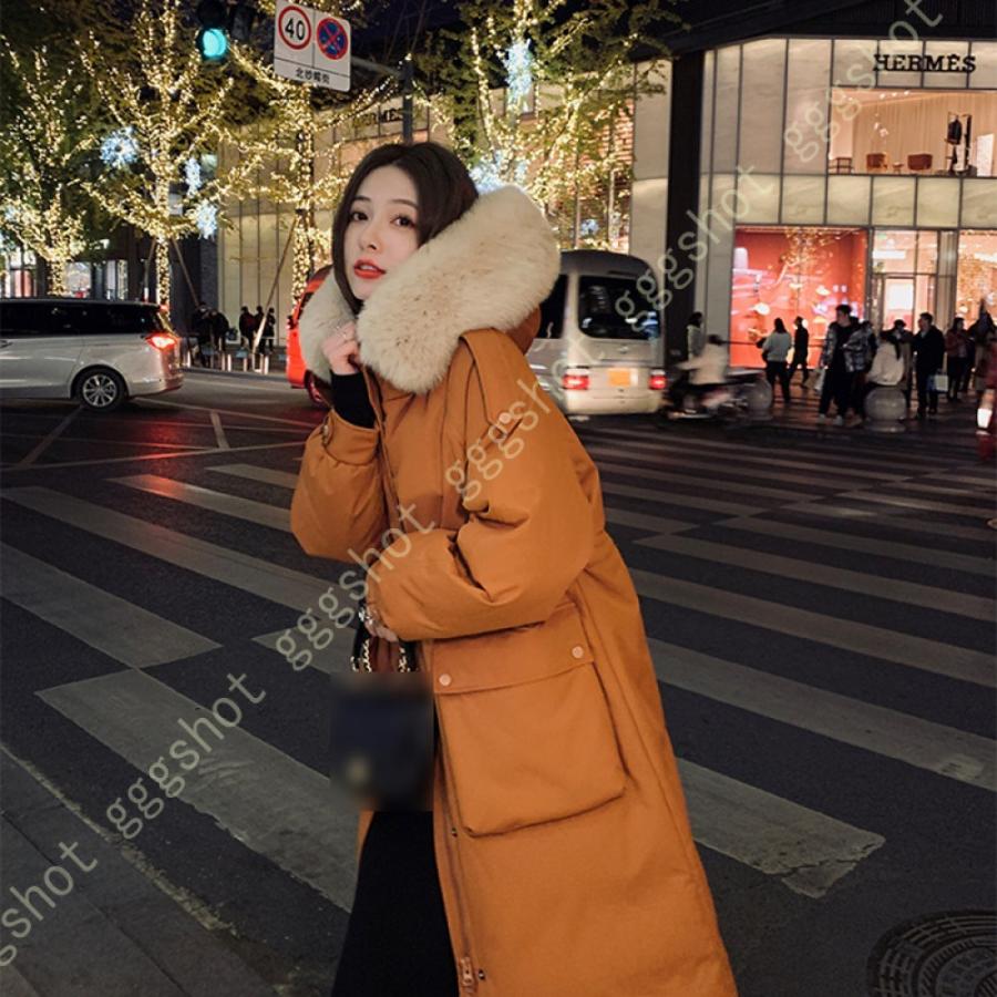 未使用新品 ダウンコート レディース ダウンジャケット 中綿コート 冬 アウター ファーフード ロング コート 着痩せ 無地 厚手 冬服 防寒着 おしゃれ あったか 女性用 激安直営店 Www Superavila Com