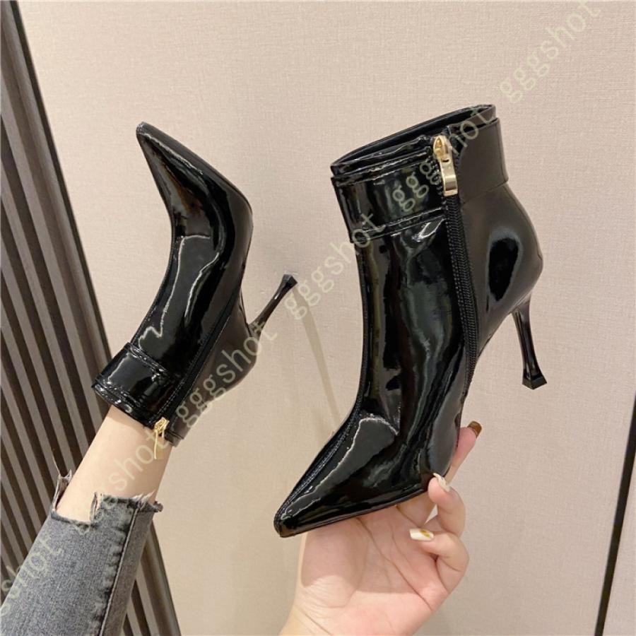 早割 サイドジップ 9 5cmヒール シンプル ブーティ 大きいサイズ 歩きやすい レディース ハイヒール 黒 ブーツ 冬 靴 防滑 ブーティー おしゃれ ブラック 翌日配送可 Www Superavila Com