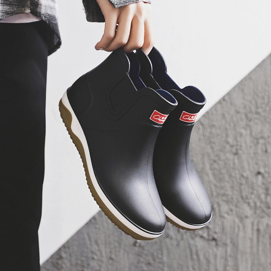 レインブーツ メンズ おしゃれ スニーカー 晴雨兼用 長靴 メンズ ショート レインシューズ 雨靴 滑り止め アウトドア 靴 防水 サイドゴア カジュアル Dczo1eiwdg ファッション Valleymill Com