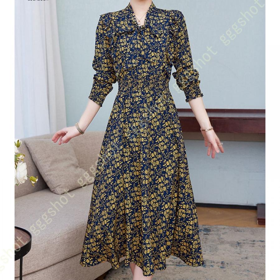 ついに再販開始 レディース ワンピース 春 Aライン 着痩せ 体型カバー カジュアルワンピース 洋服 サマーワンピース 長袖 シャツワンピース 切り替え ロングワンピース 秋 夏 ワンピース サイズ Xl Www Collectiviteslocales Fr