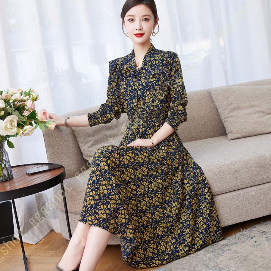 ついに再販開始 レディース ワンピース 春 Aライン 着痩せ 体型カバー カジュアルワンピース 洋服 サマーワンピース 長袖 シャツワンピース 切り替え ロングワンピース 秋 夏 ワンピース サイズ Xl Www Collectiviteslocales Fr