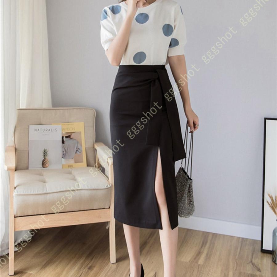 スカート オフィスウエアー ファスナースーツ ロングスカート タイトスカート スリット しわにならない サラリーマン 事務服 洗濯機 着痩せ レディース スカートスーツ カラー アプリコット Hcogcc Org