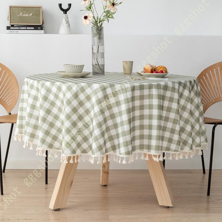 テーブルクロス 円形 白 正方形 おしゃれ 布 刺繍 カバー キッチン