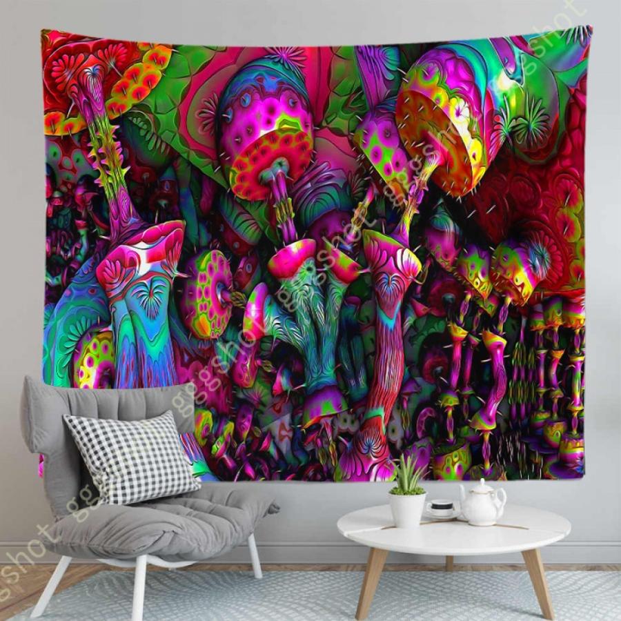タペストリー サイケデリック アート 絵 デザイン インテリア おしゃれ 大判 大きい 部屋 飾り 壁 ウォールデコレーション オンライン飲み会 背景布 布 Lmf Vgu 84k21 Gggshot 通販 Yahoo ショッピング