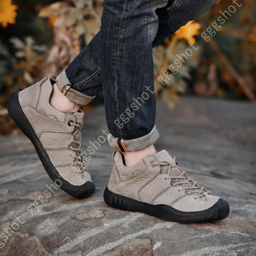 トレッキングシューズ メンズ メンズファッション ハイキングシューズ トレッキングブーツ 登山靴 アウトドアシューズ 防滑 レトロ ウォーキングシューズ 大きいサイズ N8c Dyl C79nkならショッピング ランキングや口コミも豊富なネット通販 更にお得なpaypay残高も