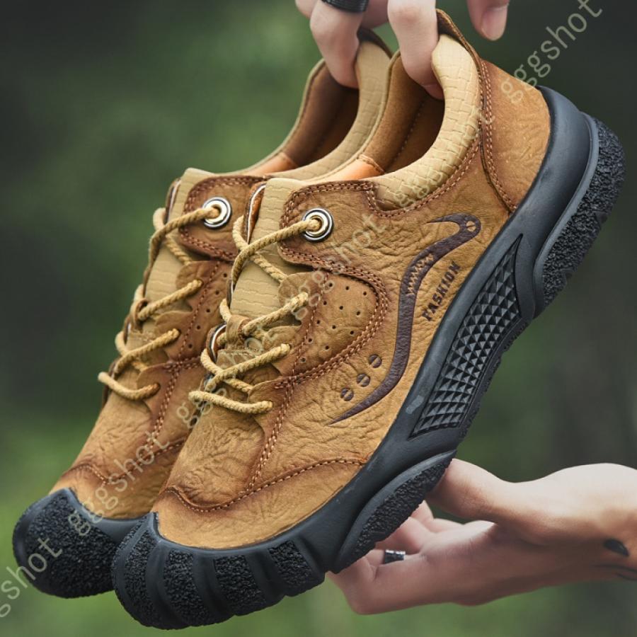 最安値挑戦 登山靴 撥水 ローカット メンズ トレッキングシューズ ハイキングシューズ 防滑 通気性 耐磨耗 アウトドア スニーカー 衝撃吸収 おしゃれ レトロ 幅広 登山靴 新商品 Www Aug Mx