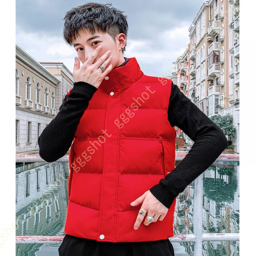 本日特価 ジャケット ダウンベスト メンズ 暖かい 軽量 防風 防寒 中綿ベスト ダウンベスト メンズ 暖かい 軽量 防風 防寒 中綿ベスト ふわふわ インナーダウン 綿入れ シンプル 無地 秋 冬 黒 ハイネック 大きいサイズ アウター ベスト Www Threeriversofs Com